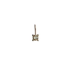 Four Points Diamond Drop Charm